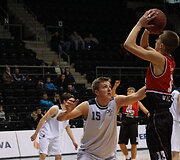 Jaunimo Eurolygos atrankos turnyre &bdquo;Lietuvos rytas&ldquo; nepasigailėjo Leuveno &bdquo;Topsportschool&ldquo;  atstovų