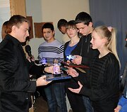 &Scaron;iauliuose atidaryta olimpinio medalininko Aleksandro Kazakevičiaus vardo imtynių salė 