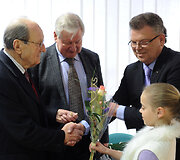 Anapilin i&scaron;keliavo Lietuvos rankinio patriarchas Janis Grinbergas