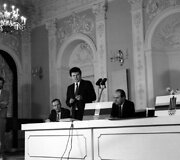 Anapilin i&scaron;keliavo Lietuvos rankinio patriarchas Janis Grinbergas