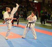 Europos kioku&scaron;in karatė čempionate lietuviai pelnė 8 medalius