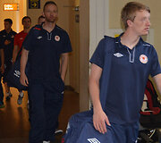 Į Vilniaus oro uostą trečiadienį atvyko airių &bdquo;Saint Patrick's Athletic&ldquo; ekipa