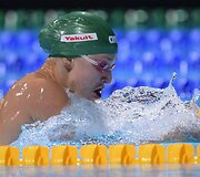 Rūta Meilutytė Barselonoje 100 metrų krūtine pasiekė naują Europos rekordą