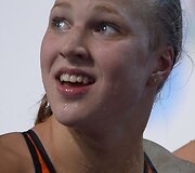 Rūta Meilutytė Barselonoje 100 metrų krūtine pasiekė naują Europos rekordą