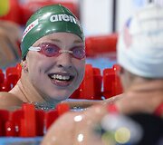 Rūta Meilutytė Barselonoje 100 metrų krūtine pasiekė naują Europos rekordą