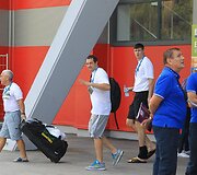 Lietuvos krep&scaron;inio rinktinė  &ndash; po treniruotės