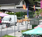 Lietuvos krep&scaron;inio rinktinė atvyko į &bdquo;Podmežakla&ldquo; areną žaisti Europos čempionato mačo su bosniai