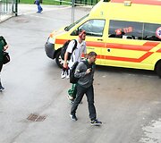 Lietuvos krep&scaron;inio rinktinė atvyko į &bdquo;Podmežakla&ldquo; areną žaisti Europos čempionato mačo su bosniai