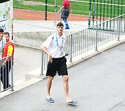 Lietuvos krep&scaron;inio rinktinė atvyko į &bdquo;Podmežakla&ldquo; areną žaisti Europos čempionato mačo su bosniai