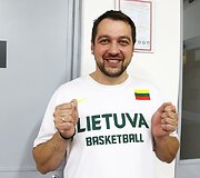 Lietuvos krep&scaron;inio rinktinės treniruotė &bdquo;Ježice&ldquo; arenoje