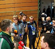 Lietuvos krep&scaron;inio rinktinės treniruotė &bdquo;Ježice&ldquo; arenoje