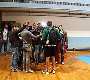 Lietuvos krep&scaron;inio rinktinės treniruotė &bdquo;Ježice&ldquo; arenoje