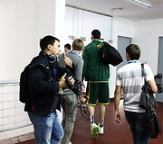 Lietuvos krep&scaron;inio rinktinės treniruotė &bdquo;Ježice&ldquo; arenoje