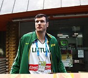 Lietuvos krep&scaron;inio rinktinės treniruotė &bdquo;Ježice&ldquo; arenoje