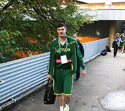Lietuvos krep&scaron;inio rinktinės treniruotė &bdquo;Ježice&ldquo; arenoje