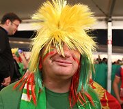 Lietuvos rinktinės sirgaliai prie&scaron; Europos krep&scaron;inio čempionato finalą