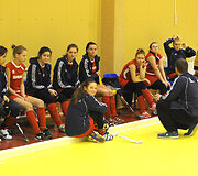 Vilniuje &ndash; Lietuvos uždarų patalpų riedulio moterų čempionato kovos