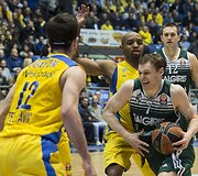 &bdquo;Maccabi&ldquo; ir &bdquo;Žalgirio&ldquo; rungtynių akimirkos &ndash; Martynas Pocius