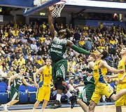 &bdquo;Maccabi&ldquo; ir &bdquo;Žalgirio&ldquo; rungtynių akimirkos &ndash; Justinas Dentmonas