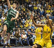 &bdquo;Maccabi&ldquo; ir &bdquo;Žalgirio&ldquo; rungtynių akimirkos