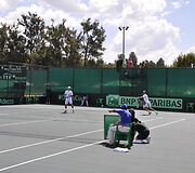 Daviso taurė: Ričardas Berankis ir Laurynas Grigelis pralaimėjo dramati&scaron;ką dvejetų mačą