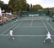 Daviso taurė: Ričardas Berankis ir Laurynas Grigelis pralaimėjo dramati&scaron;ką dvejetų mačą