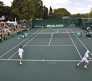 Daviso taurė: Ričardas Berankis ir Laurynas Grigelis pralaimėjo dramati&scaron;ką dvejetų mačą