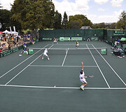 Daviso taurė: Ričardas Berankis ir Laurynas Grigelis pralaimėjo dramati&scaron;ką dvejetų mačą