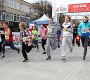 10 kilometrų bėgimo Alytuje nugalėtojais tapo Aurimas Skinulis ir Vaida Žūsinaitė