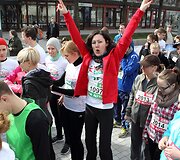 10 kilometrų bėgimo Alytuje nugalėtojais tapo Aurimas Skinulis ir Vaida Žūsinaitė