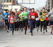 10 kilometrų bėgimo Alytuje nugalėtojais tapo Aurimas Skinulis ir Vaida Žūsinaitė