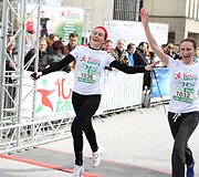 10 kilometrų bėgimo Alytuje nugalėtojais tapo Aurimas Skinulis ir Vaida Žūsinaitė