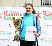 10 kilometrų bėgimo Alytuje nugalėtojais tapo Aurimas Skinulis ir Vaida Žūsinaitė