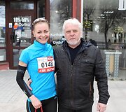 10 kilometrų bėgimo Alytuje nugalėtojais tapo Aurimas Skinulis ir Vaida Žūsinaitė