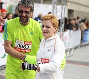 10 kilometrų bėgimo Alytuje nugalėtojais tapo Aurimas Skinulis ir Vaida Žūsinaitė