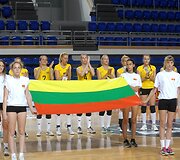 Lietuvos moterų tinklinio rinktinės pasirodymas Juodkalnijoje