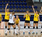 Lietuvos moterų tinklinio rinktinės pasirodymas Juodkalnijoje