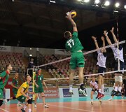 Lietuvos vyrų tinklinio rinktinės pasirodymas Liuksemburge