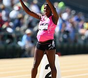 Alysia Montano &ndash; a&scaron;tuntą mėnesį nė&scaron;čia sportininkė, dalyvavusi JAV lengvosios atletikos čempionate