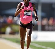 Alysia Montano &ndash; a&scaron;tuntą mėnesį nė&scaron;čia sportininkė, dalyvavusi JAV lengvosios atletikos čempionate