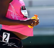 Alysia Montano &ndash; a&scaron;tuntą mėnesį nė&scaron;čia sportininkė, dalyvavusi JAV lengvosios atletikos čempionate