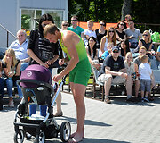Mindaugas Gri&scaron;konis, Diana Lobačevskė ir dukra
