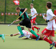 Europos jaunių (U-16)  žolės riedulio čempionate Lietuva ir &Scaron;veicarija sužaidė 1:1