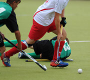 Europos jaunių (U-16)  žolės riedulio čempionate Lietuva ir &Scaron;veicarija sužaidė 1:1