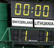Europos jaunių (U-16)  žolės riedulio čempionate Lietuva ir &Scaron;veicarija sužaidė 1:1