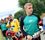 Europos jaunių (U-16)  žolės riedulio čempionate Lietuva ir &Scaron;veicarija sužaidė 1:1
