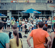 Red Bull King of the Rock&rdquo; gatvės krep&scaron;inio finalinis turnyras