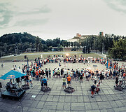 Red Bull King of the Rock&rdquo; gatvės krep&scaron;inio finalinis turnyras