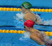 Rūtos Meilutytės startas jaunimo olimpinėse žaidynėse 