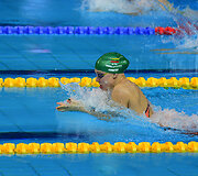 Plaukikė Rūta Meilutytė Nandzinge &ndash; viena didžiausių žaidynių žvaigždžių